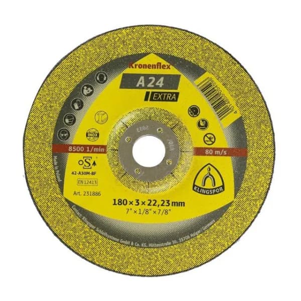 صفحه آهن بر کلینگ اسپور بزرگ 180x3 میلیمتر