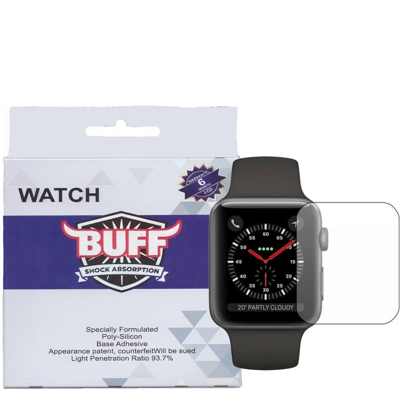 گلس اپل واچ 42 میلی متری سری 1/2/3 بوف مدل Hydrogel-G