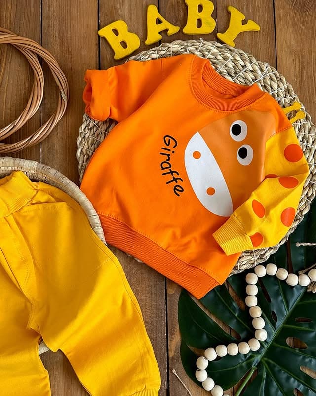 خرید لباس کودک زرافه