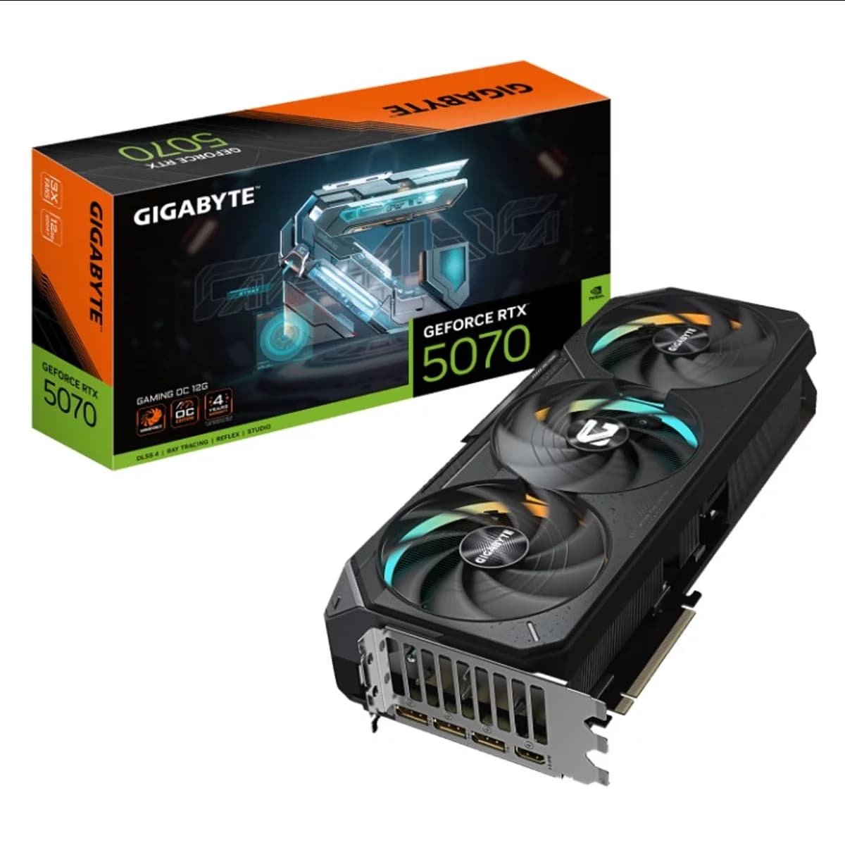 کارت گرافیک گیگابایت مدل RTX 5070 Gaming OC 12G