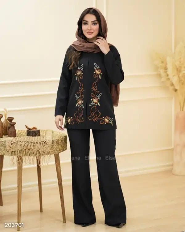 مانتو زنانه مدل نیکان السانا Elsana کد 2037