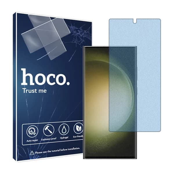 گلس گوشی مات آنتی بلوهوکو سامسونگ Galaxy S 23 Ultra مدل HyMBLU