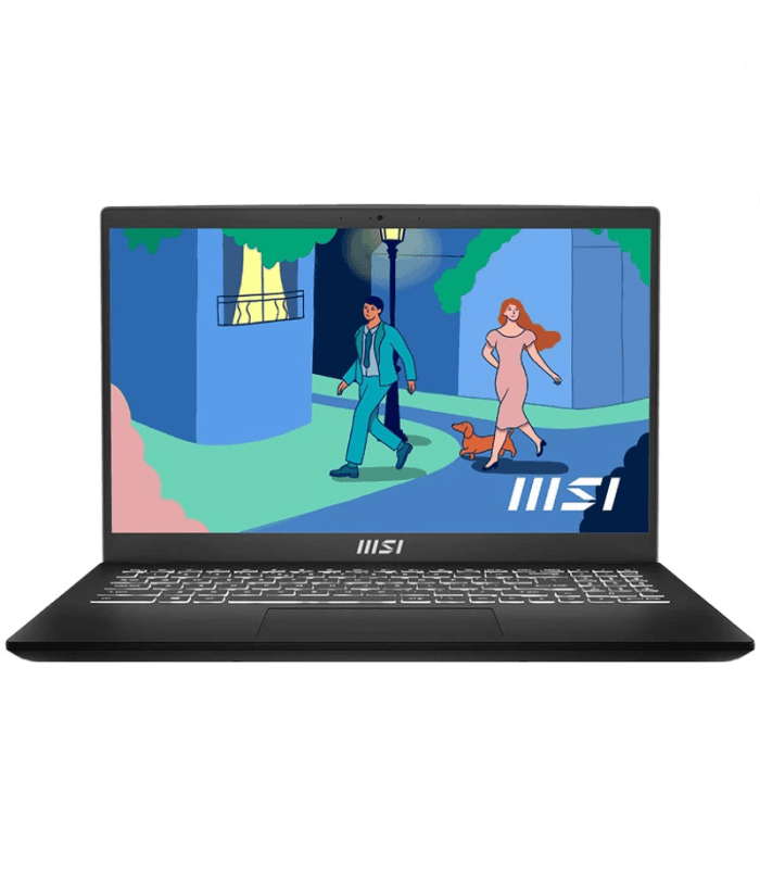 لپ تاپ 15.6 اینچی ام اس آی مدل LAPTOP MSI MODERN 15 B13MO - i3 1315U - 8GB DDR4 - 1TB SSD - Intel - Non Touch