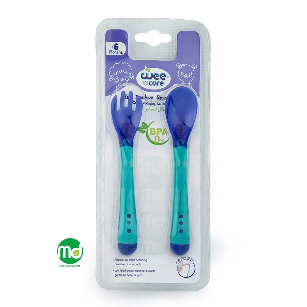 ست قاشق و چنگال وی کر تهیه شده از مواد پروپیلن کد U204