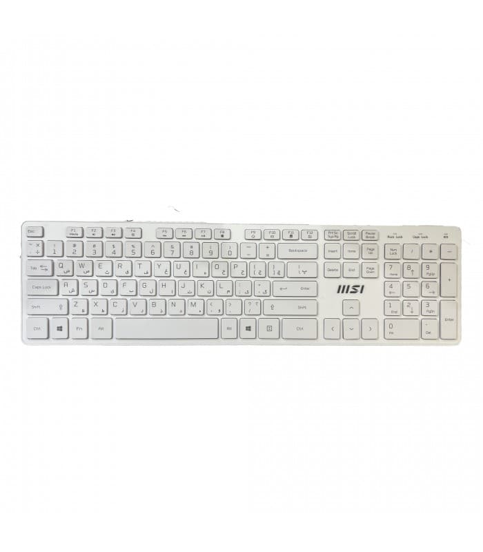 موس و کیبورد بی سیم ام اس آی Keyboard and Mouse MSI RF1430 Wireless