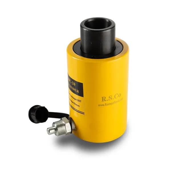 جک هیدرولیکی سوراخ دار یک طرفه 30 تن RSCO مدل HCB5-30T