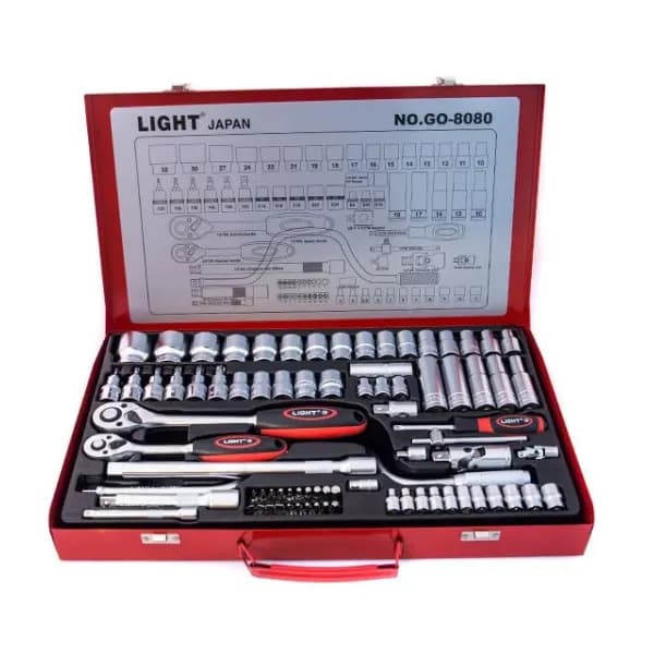 جعبه بکس 1/2 اینچ لایت ژاپن مدل GO-8080