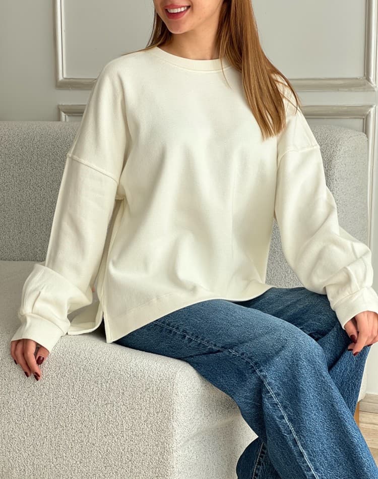 بلوز دورس دورو جودون بغل چاکدار کد 715157