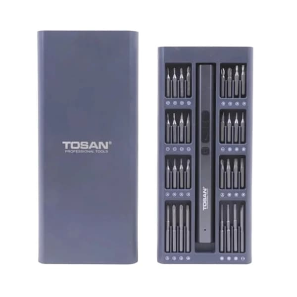 کیت پیچ گوشتی شارژی توسن 3.7 ولت مدل 9002