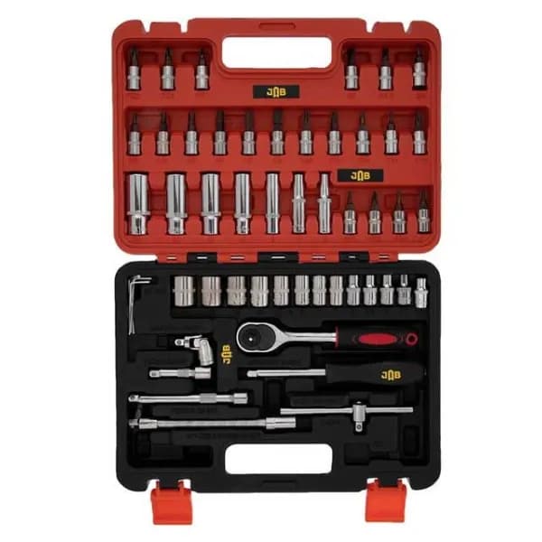 آچار بکس و سری آچار بکس 53 عددی جاب مدل JB-5300