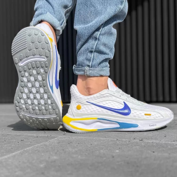 کتانی مردانه نایک سفید کد 27517