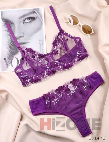 ست لباس زیر گیپوری مدل نهال