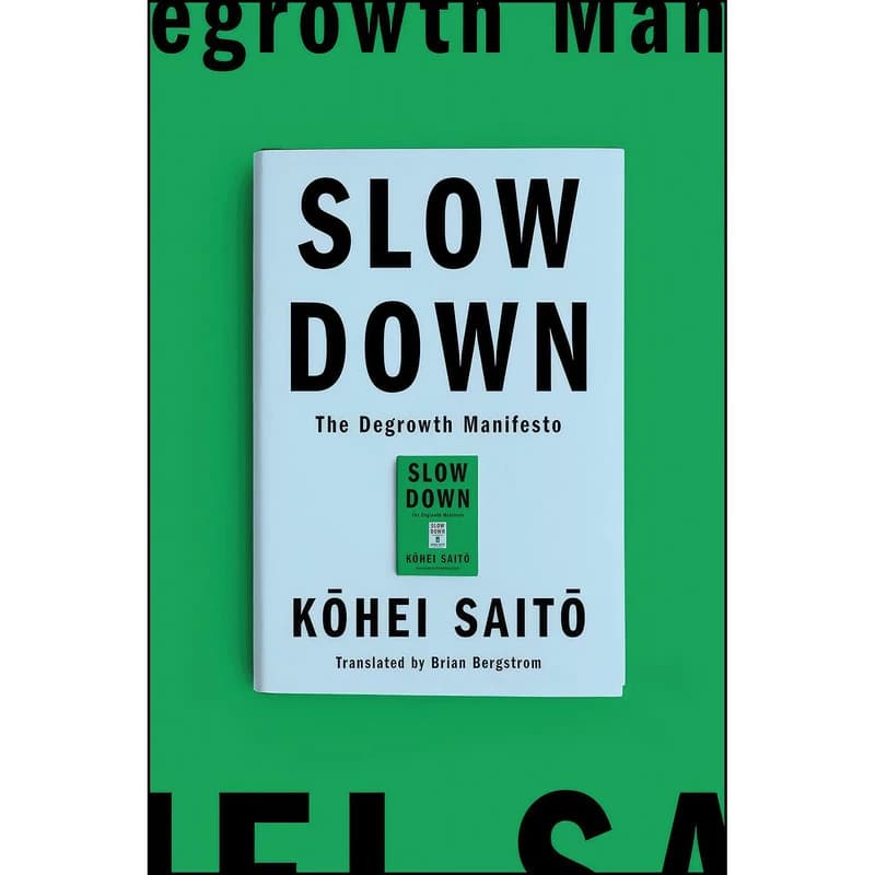 کتاب Slow Down اثر KOHEI SAITO,Brian Bergstrom انتشارات Astra House