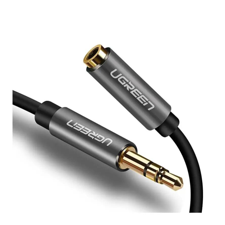 کابل افزایش طول جک 3.5 میلی‌متری یوگرین مدل AV118 طول 5 متر