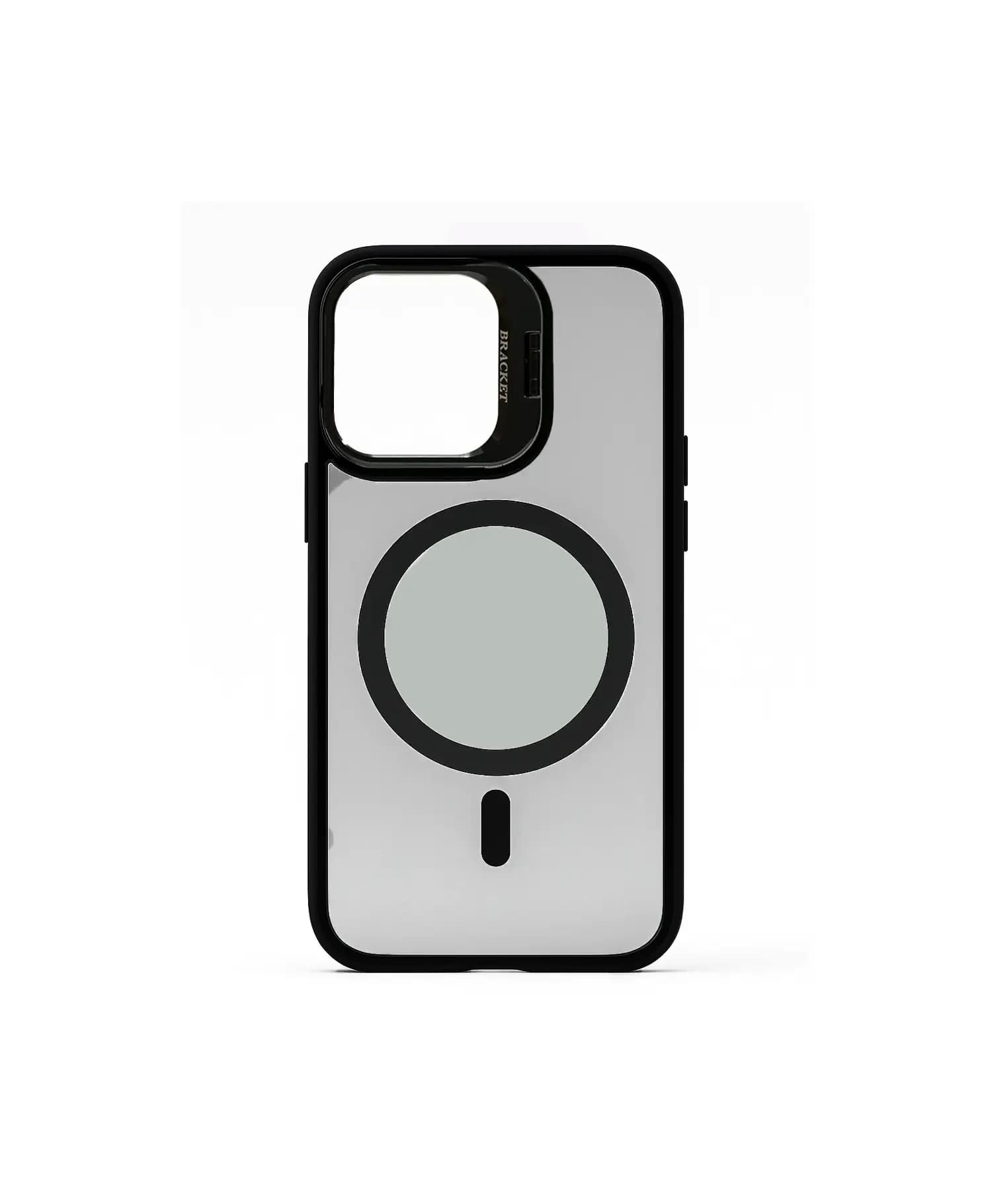 قاب شفاف مگسیفدار استند Bracket گوشی آیفون Iphone 16 Pro Max