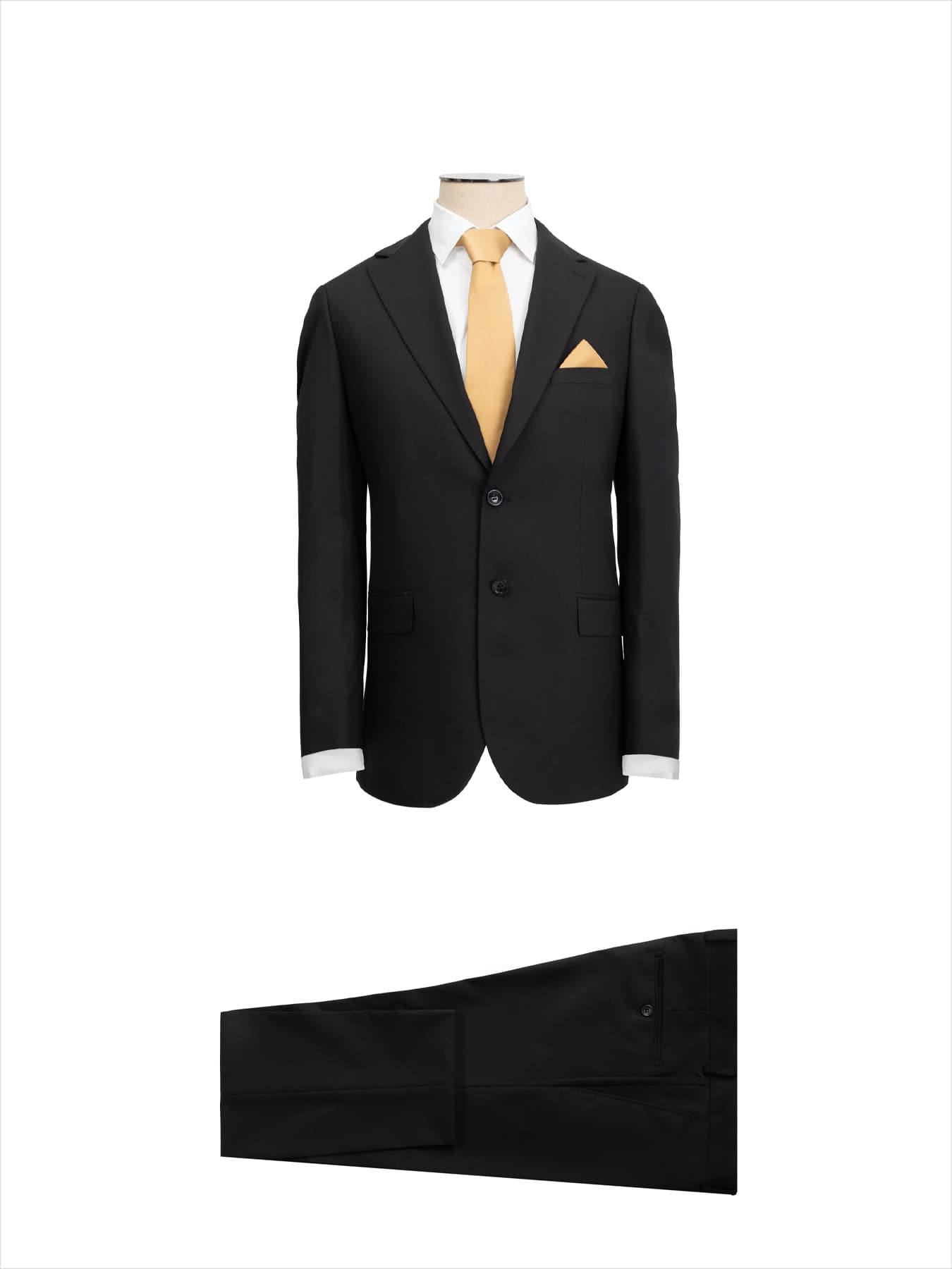 کت و شلوار مشکی ال سی من 82