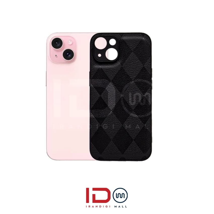 قاب مینیمال گوشی موبایل آیفون مدل iPhone 15 طرح لوزی