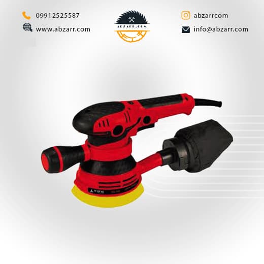 سنباده لرزان چرخشی و اوربیتالی دور متغیر محک MAHAK مدل OS-300 (( اقساط یک ساله ))