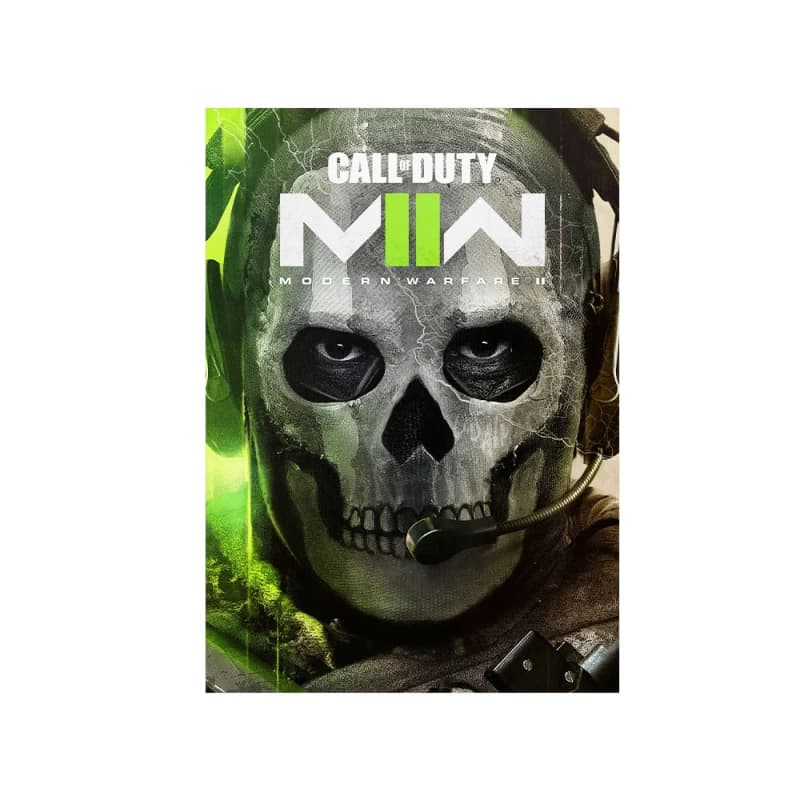 متال پوستر گیمینگ طرح کالاف Call of Duty Modern Warfare Ghost کد PCD-MB1082