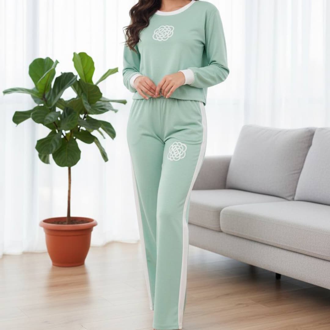 ست بلوز وشلوار گل(پک 6 عددی)