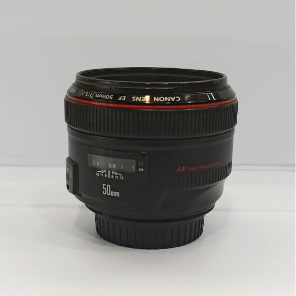 لنز کانن دست دوم Canon EF 50mm f/1.2L USM (جعبه دارد)
