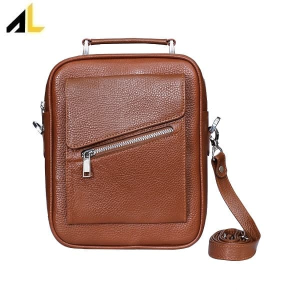 کیف دوشی چرم کد ALM197