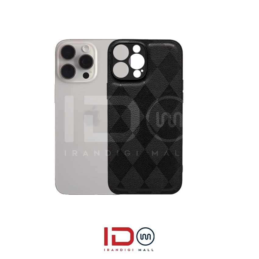 قاب مینیمال گوشی موبایل آیفون مدل iPhone 15 Pro Max طرح لوزی