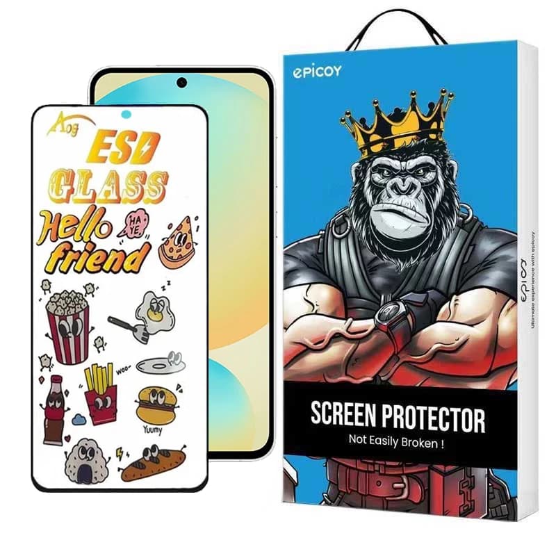 گلس گوشی سامسونگ Galaxy S24 FE- A55- A35 اپیکوی مدل ESD 2024