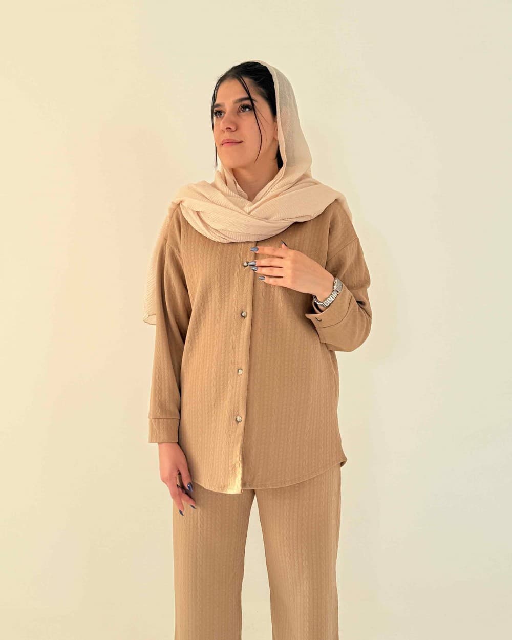 ست گندم ( طرح پیچی ) کد محصول 1387