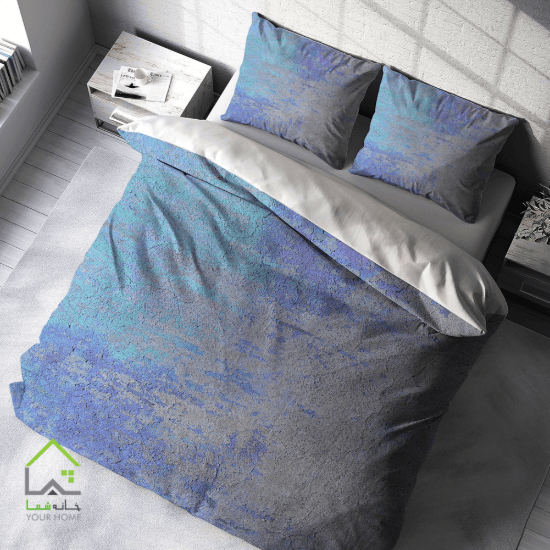 روتختی سه بعدی دونفره آبی