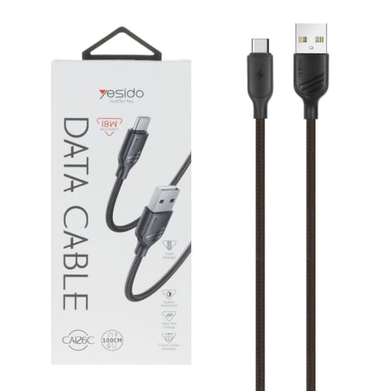 کابل تبدیل USB به USB-C یسیدو مدل CA126C