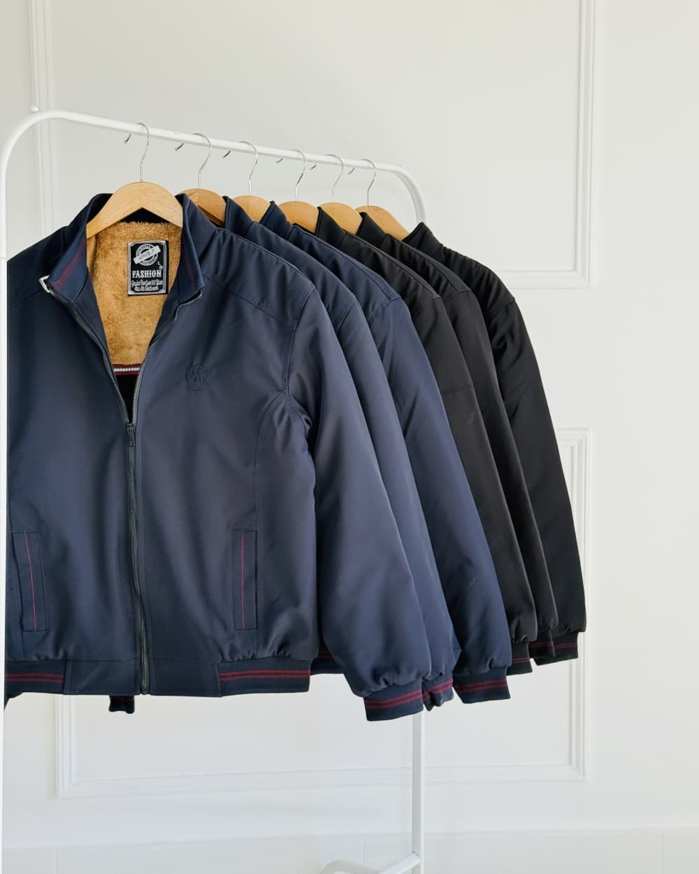 کاپشن نیکنام ( آستین مچی داخل خز ) کد محصول 1356