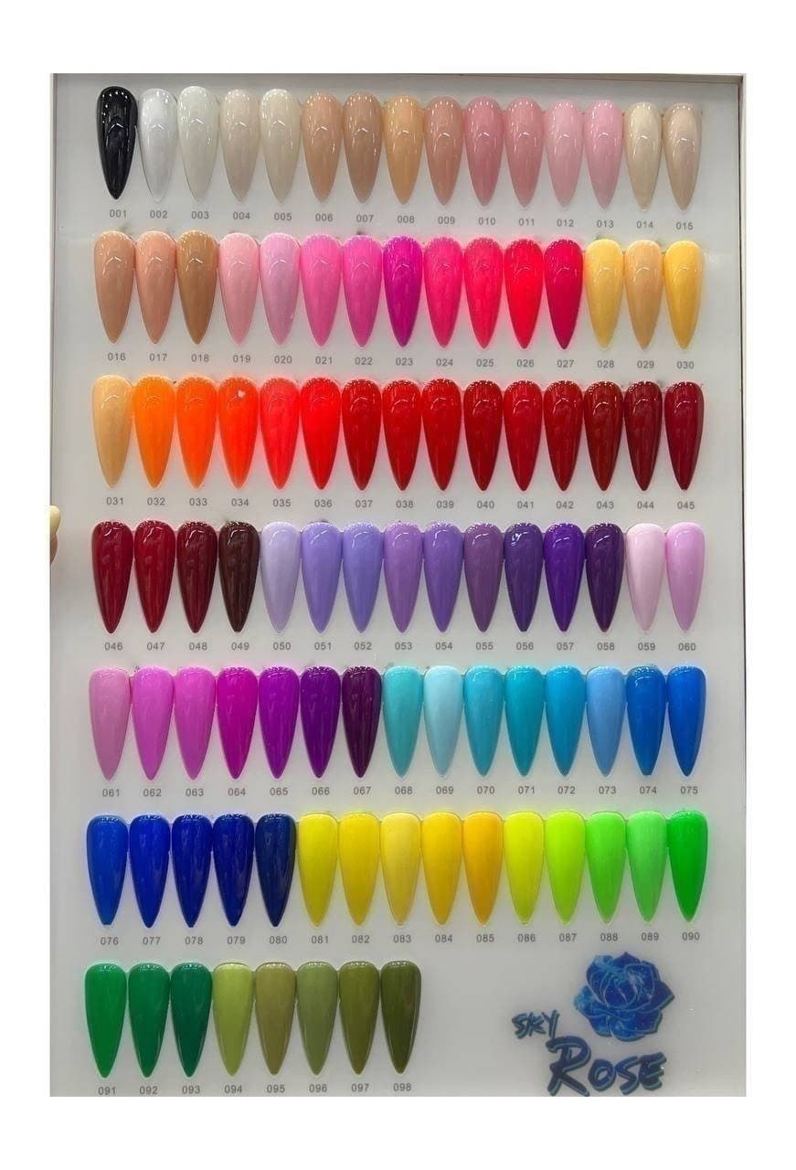 لاک ژل برند اسکای رز