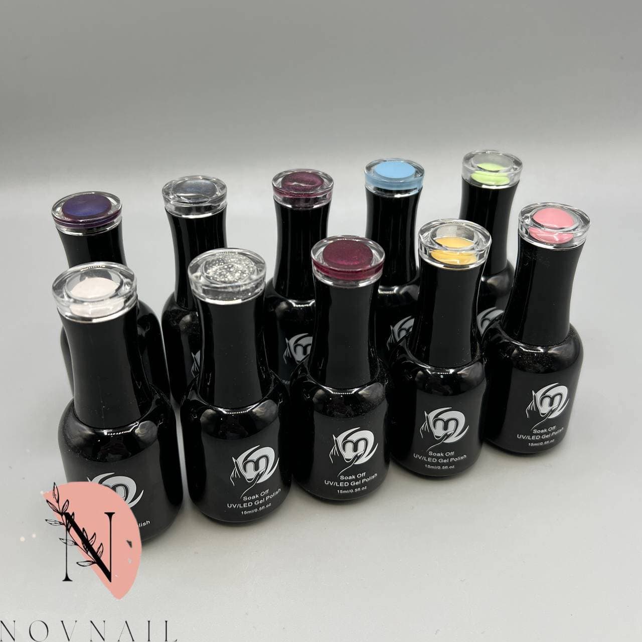 پکیج لاک ژل(p13) تخفیفی ام تو پک ترکیبی 10عددی