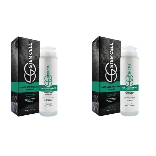 شامپو تقویت کننده مو استم سل مدل OILY SCALP حجم 250 میلی لیتر بسته 2 عددی