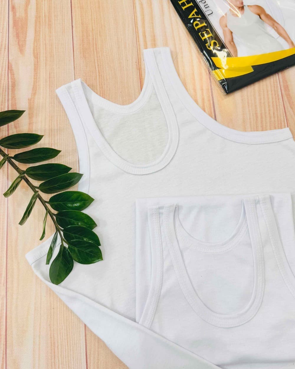 رکابی مردانه سفید _ کد محصول 1074