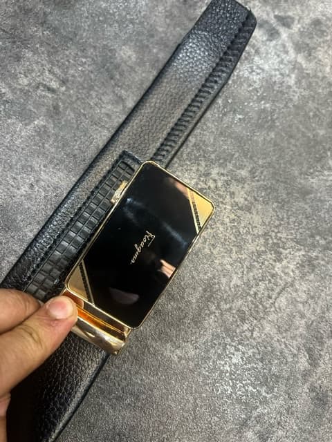 کمربند ریلی چرم مصنوعی cod 5481