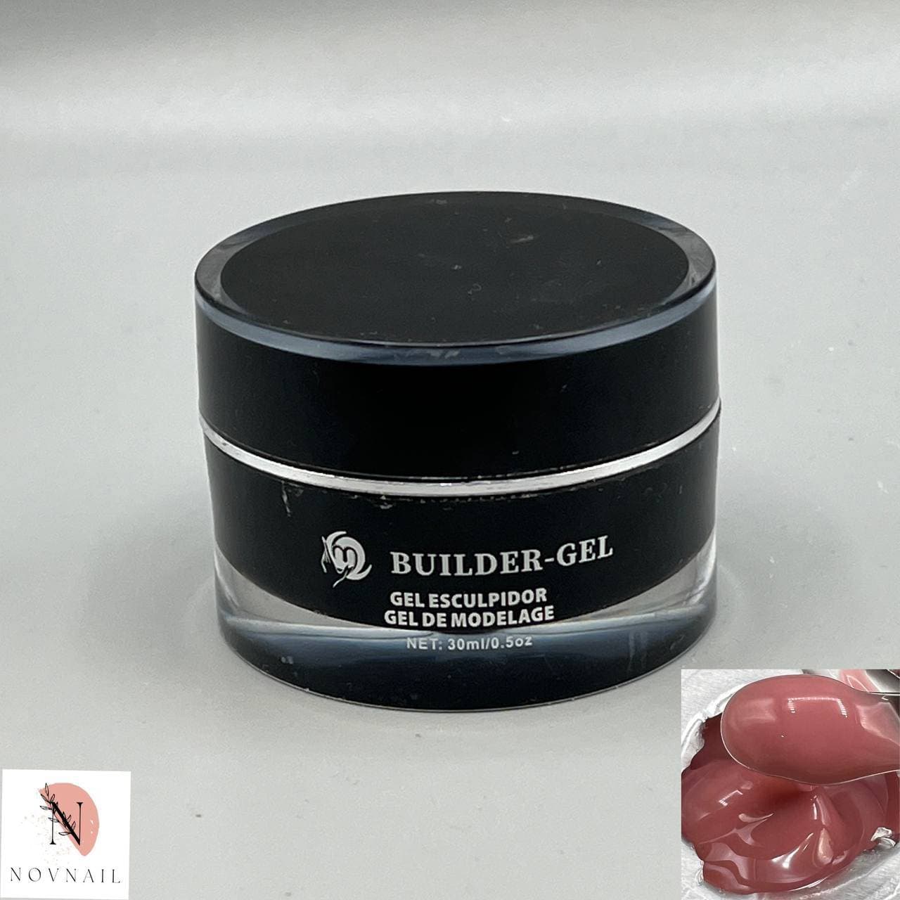 بیلدرژل رنگ گلبهی ام تو کاسه ای M2