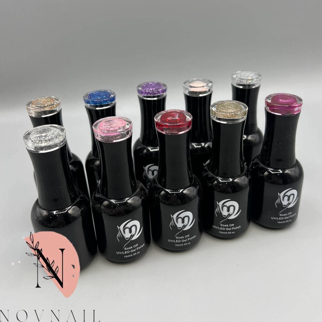 لاک ژل ام تو پکیج (p7) تخفیفی رنگای شاین