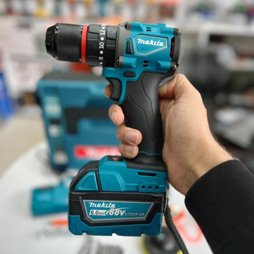 دریل شارژی 88 ولت موتور براشلس ماکیتا Makita