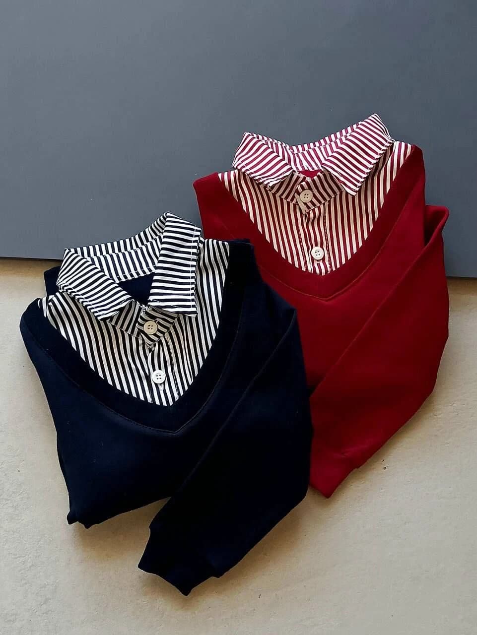 بلوز دورس دو یقه