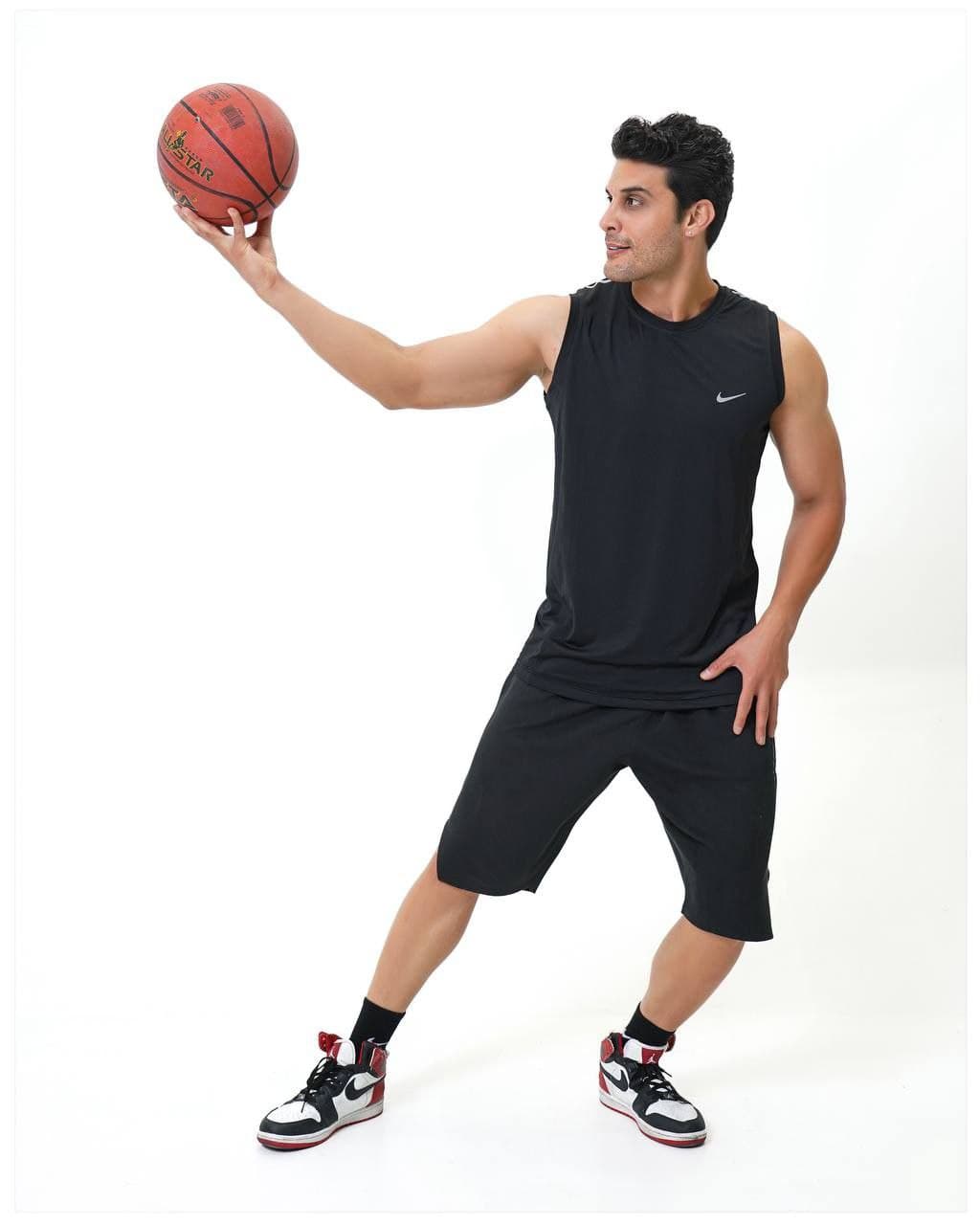 تاپ حلقه ای ورزشی مردانه NIKE کد 002