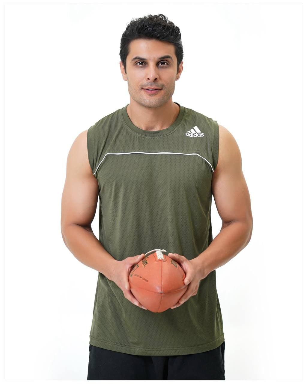 تاپ حلقه ای ورزشی مردانه adidas کد 002