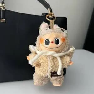 لبوبو سوپرایزی وارداتی با لباس تدی و عینک هانا