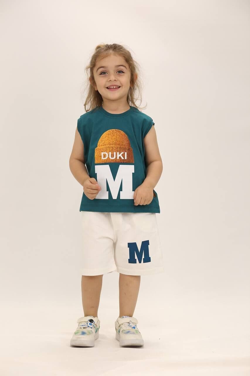 رکابی شلوارک مدل کلاه