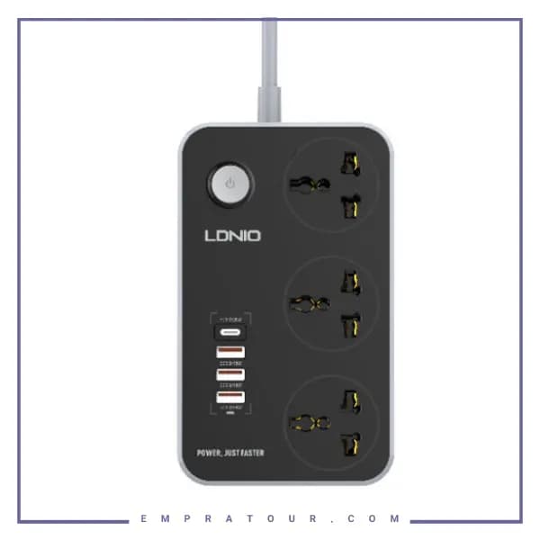 چند راهی برق الدنیو LDNIO Power Socket SC3412