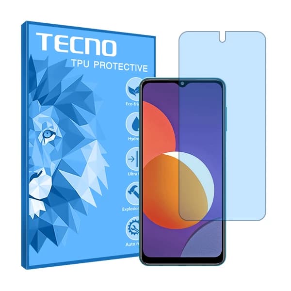 گلس گوشی آنتی بلو سامسونگ Galaxy M12 تکنو مدل HyBLU