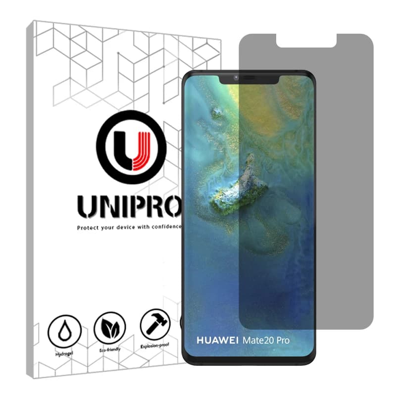 گلس گوشی حریم شخصی هوآوی Mate 20 Pro یونی پرو مدل Explosion Proof