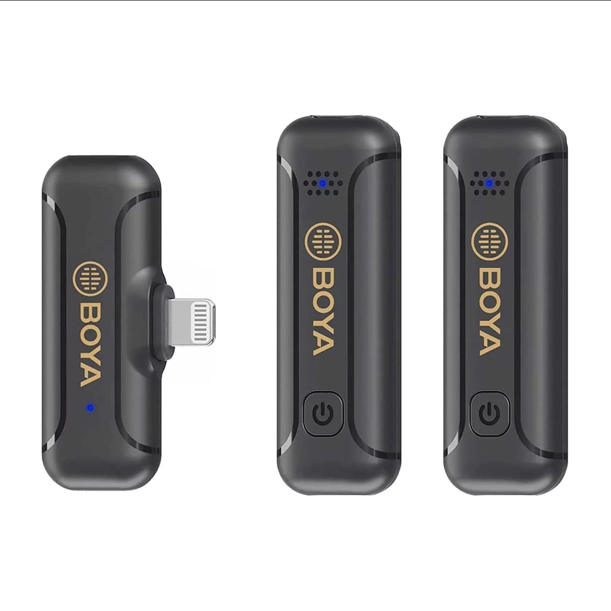 میکروفن بی سیم یقه ای بویا مدل BY-WM3T2-D2 رابط لایتنینگ