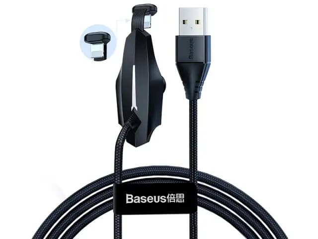 کابل شارژر لایتنینگ بیسوس 1.2متر Baseus Stylish Colorful Sucker Cable CALXA-A01